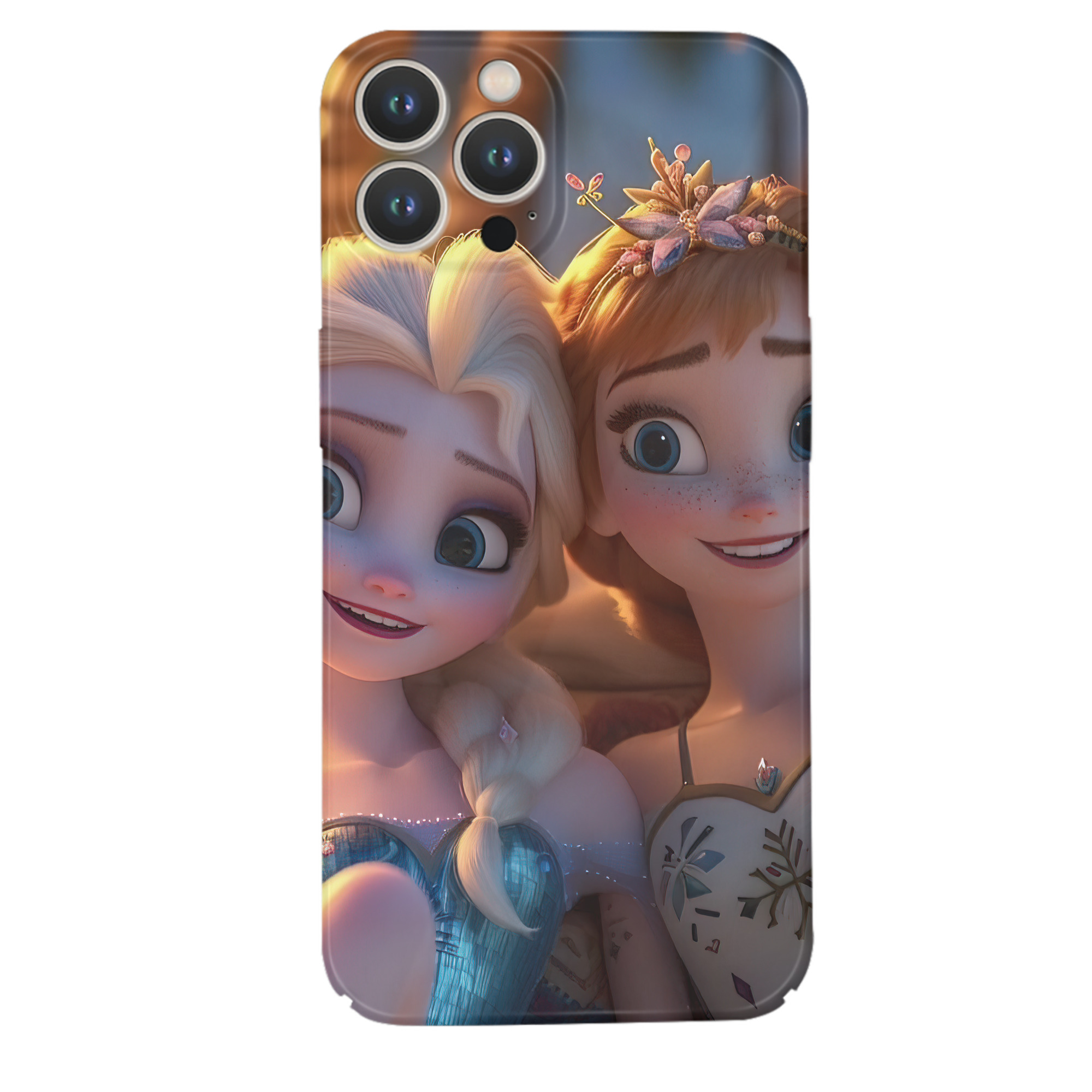 （画像用） アナと雪の女王 アンナ エルサ Frozen Anna Elsa 【iPhone 14シリーズ対応】ハードケース